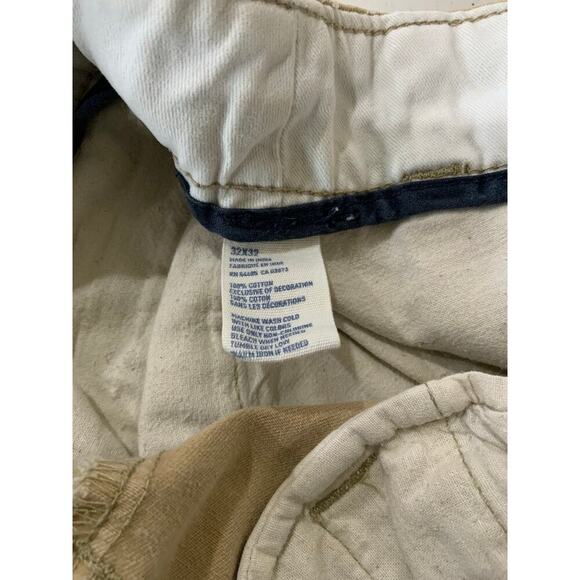 American Eagle Outfitters Pants Mens Size 32X32 Relaxed Flat Front Chino Casual - Picture 9 of 9
